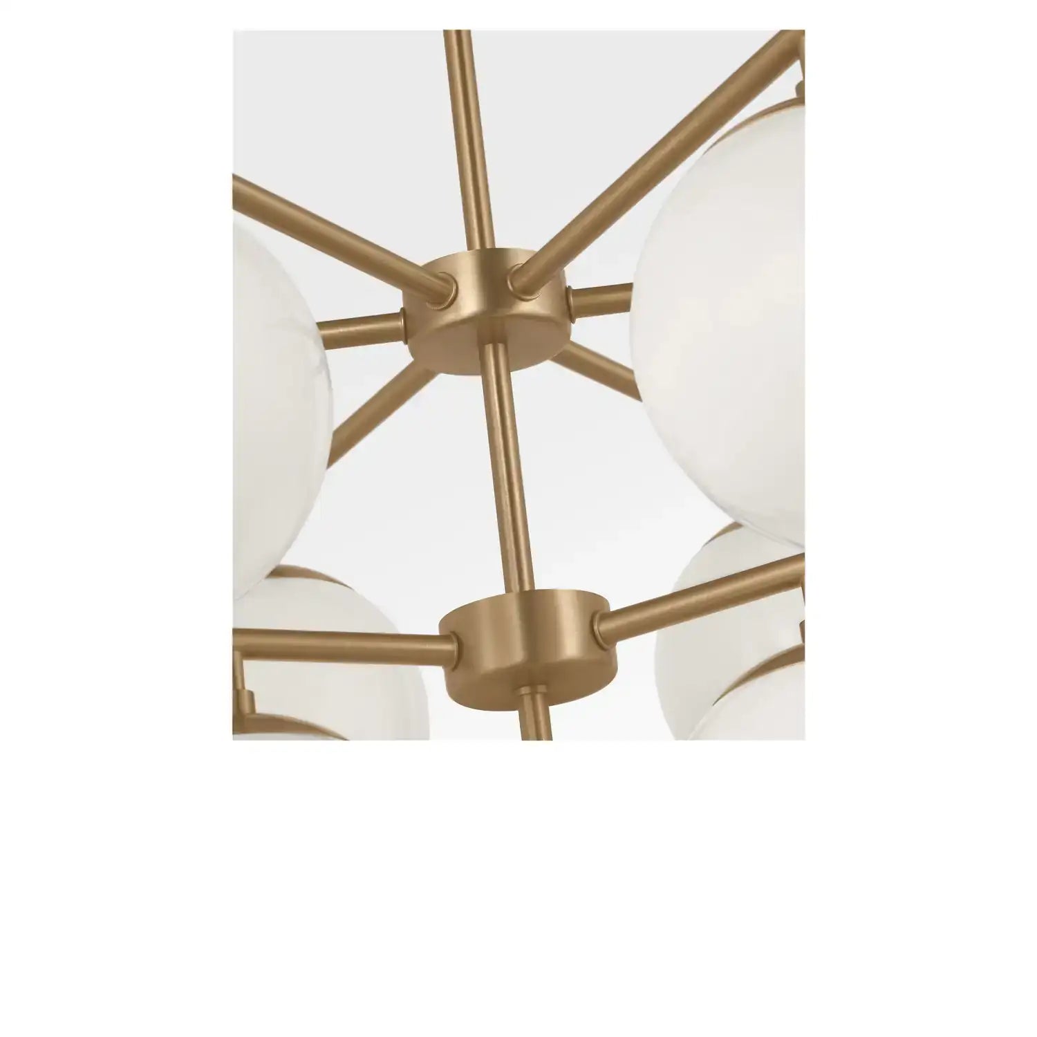 GENERATION LIGHTING, NUBE TEN LIGHT CHANDELIER, CHANDELIER LIGHT
