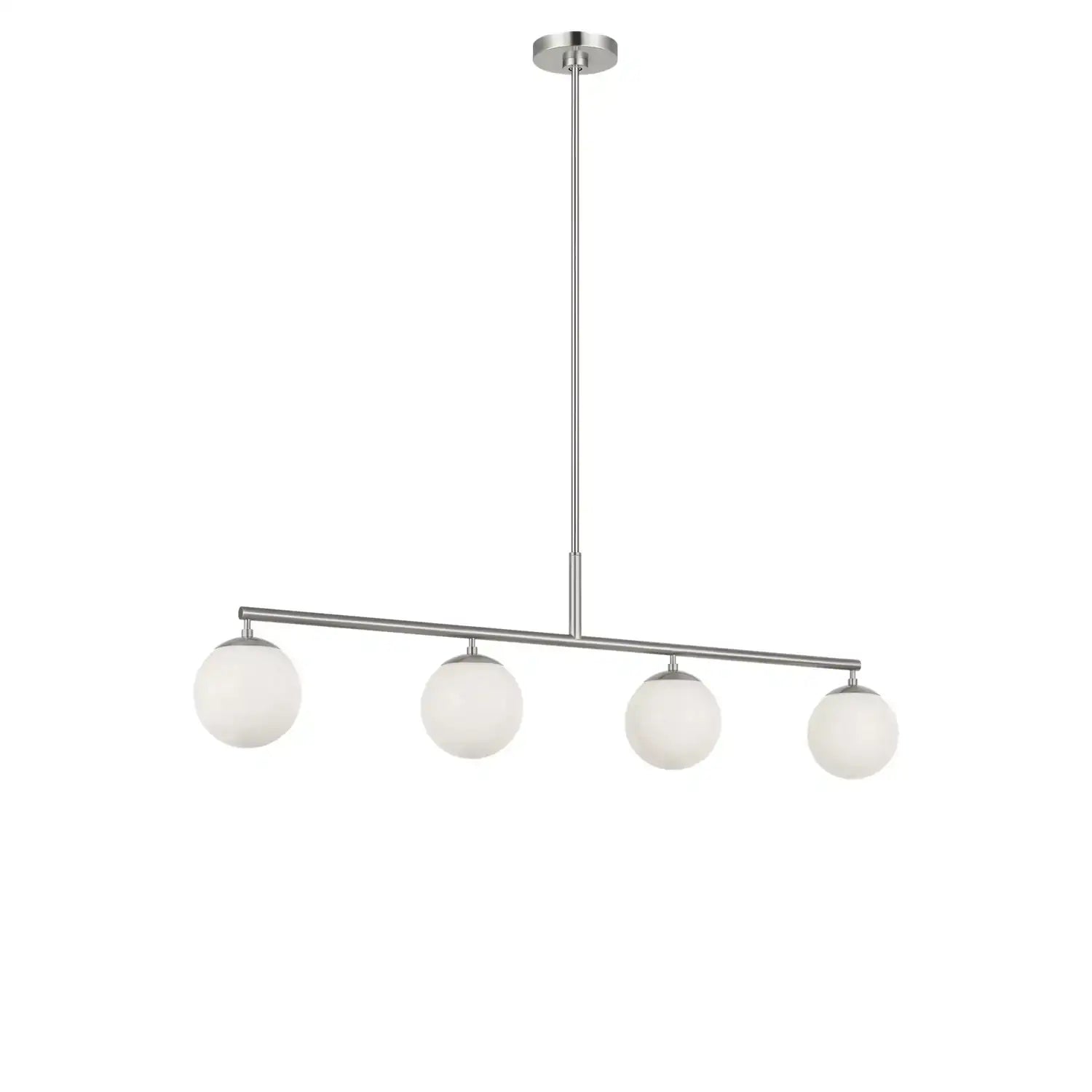 GENERATION LIGHTING, NUBE FOUR LIGHT LINEAR CHANDELIER, LINEAR LIGHT