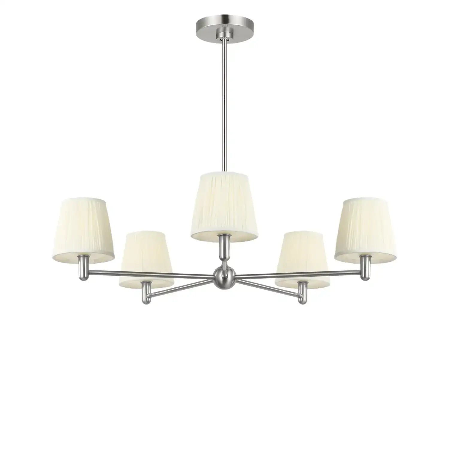 GENERATION LIGHTING, VILERA FIVE LIGHT CHANDELIER, CHANDELIER LIGHT