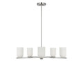 GENERATION LIGHTING, NEBLINA FIVE LIGHT CHANDELIER, CHANDELIER LIGHT