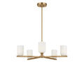 GENERATION LIGHTING, NEBLINA FIVE LIGHT CHANDELIER, CHANDELIER LIGHT