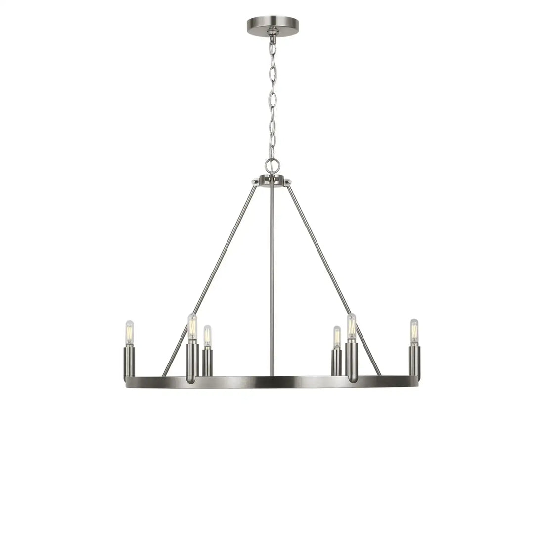 GENERATION LIGHTING, MIRLA SIX LIGHT CHANDELIER, CHANDELIER LIGHT