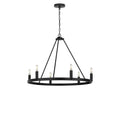 GENERATION LIGHTING, MIRLA SIX LIGHT CHANDELIER, CHANDELIER LIGHT