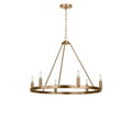 GENERATION LIGHTING, MIRLA SIX LIGHT CHANDELIER, CHANDELIER LIGHT
