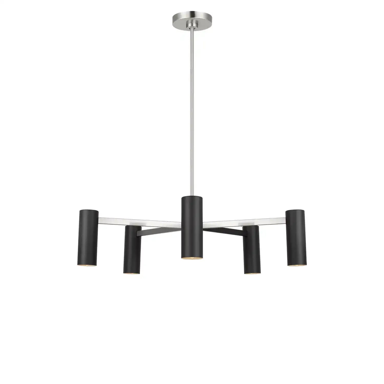GENERATION LIGHTING, ZENTRO FIVE LIGHT CHANDELIER, CHANDELIER LIGHT