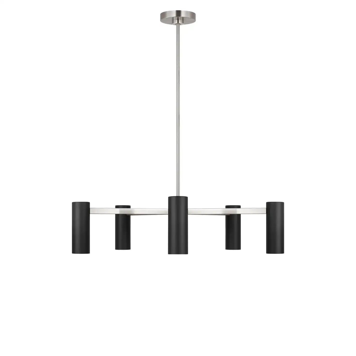 GENERATION LIGHTING, ZENTRO FIVE LIGHT CHANDELIER, CHANDELIER LIGHT