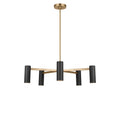 GENERATION LIGHTING, ZENTRO FIVE LIGHT CHANDELIER, CHANDELIER LIGHT