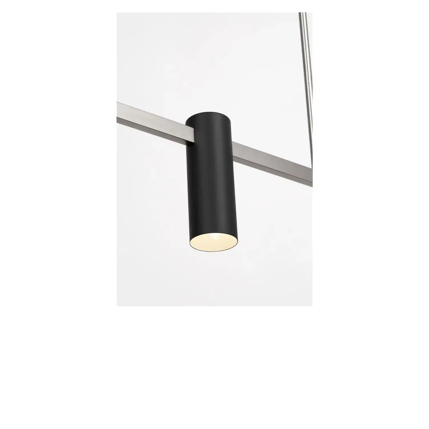 GENERATION LIGHTING, ZENTRO FOUR LIGHT LINEAR CHANDELIER, LINEAR LIGHT