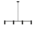 GENERATION LIGHTING, ZENTRO FOUR LIGHT LINEAR CHANDELIER, LINEAR LIGHT