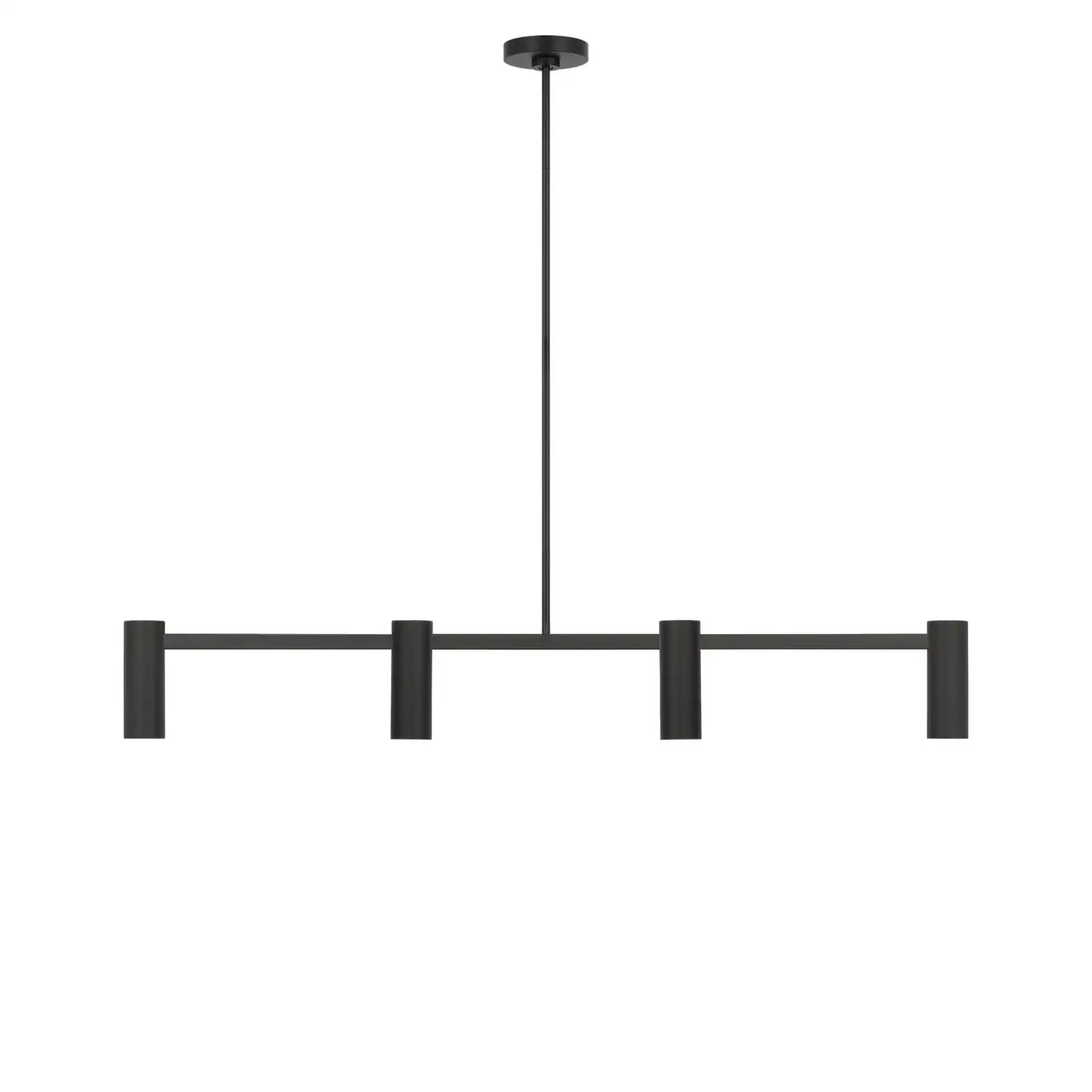 GENERATION LIGHTING, ZENTRO FOUR LIGHT LINEAR CHANDELIER, LINEAR LIGHT