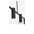 GENERATION LIGHTING, ZENTRO FOUR LIGHT LINEAR CHANDELIER, LINEAR LIGHT