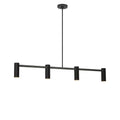 GENERATION LIGHTING, ZENTRO FOUR LIGHT LINEAR CHANDELIER, LINEAR LIGHT