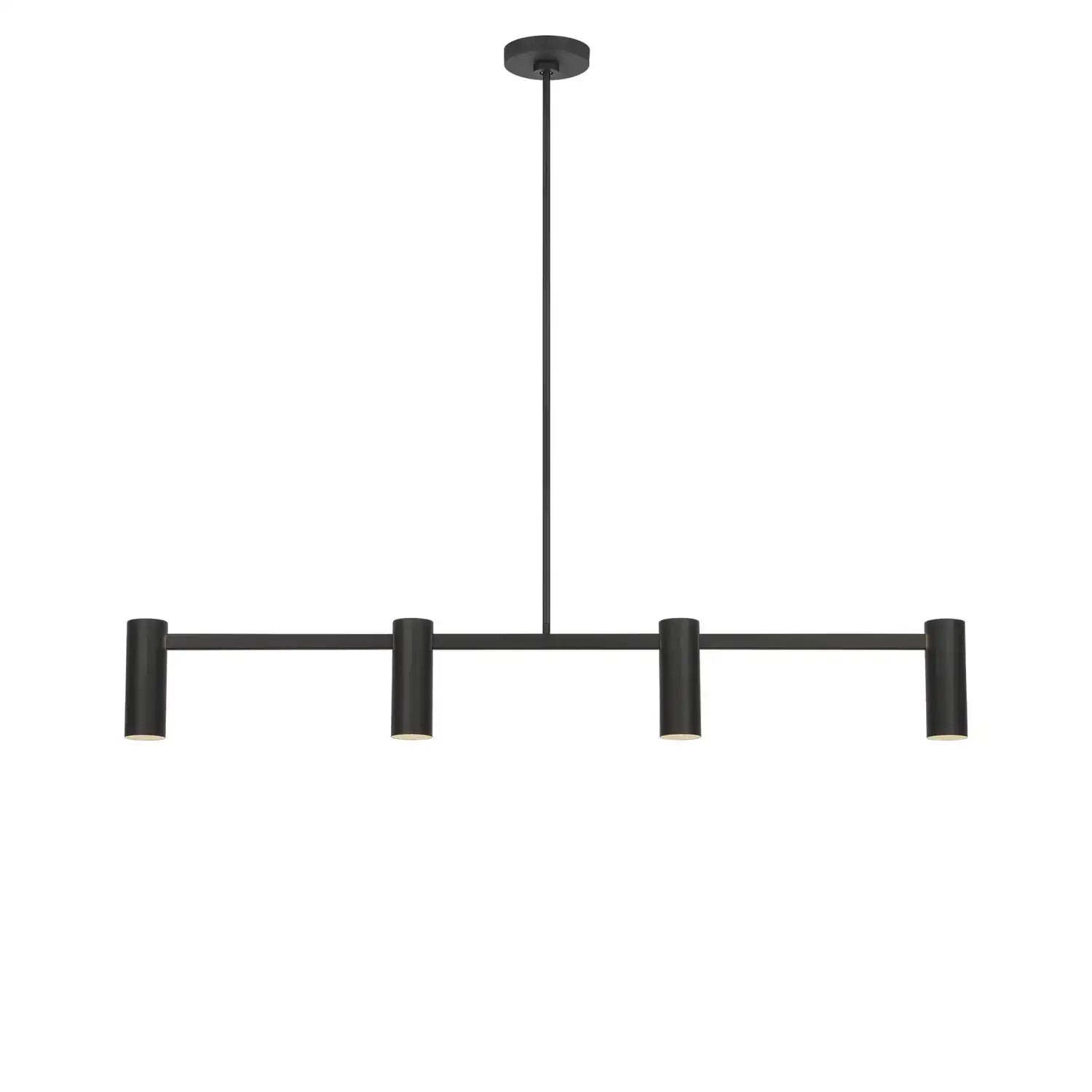 GENERATION LIGHTING, ZENTRO FOUR LIGHT LINEAR CHANDELIER, LINEAR LIGHT