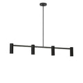 GENERATION LIGHTING, ZENTRO FOUR LIGHT LINEAR CHANDELIER, LINEAR LIGHT