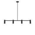 GENERATION LIGHTING, ZENTRO FOUR LIGHT LINEAR CHANDELIER, LINEAR LIGHT