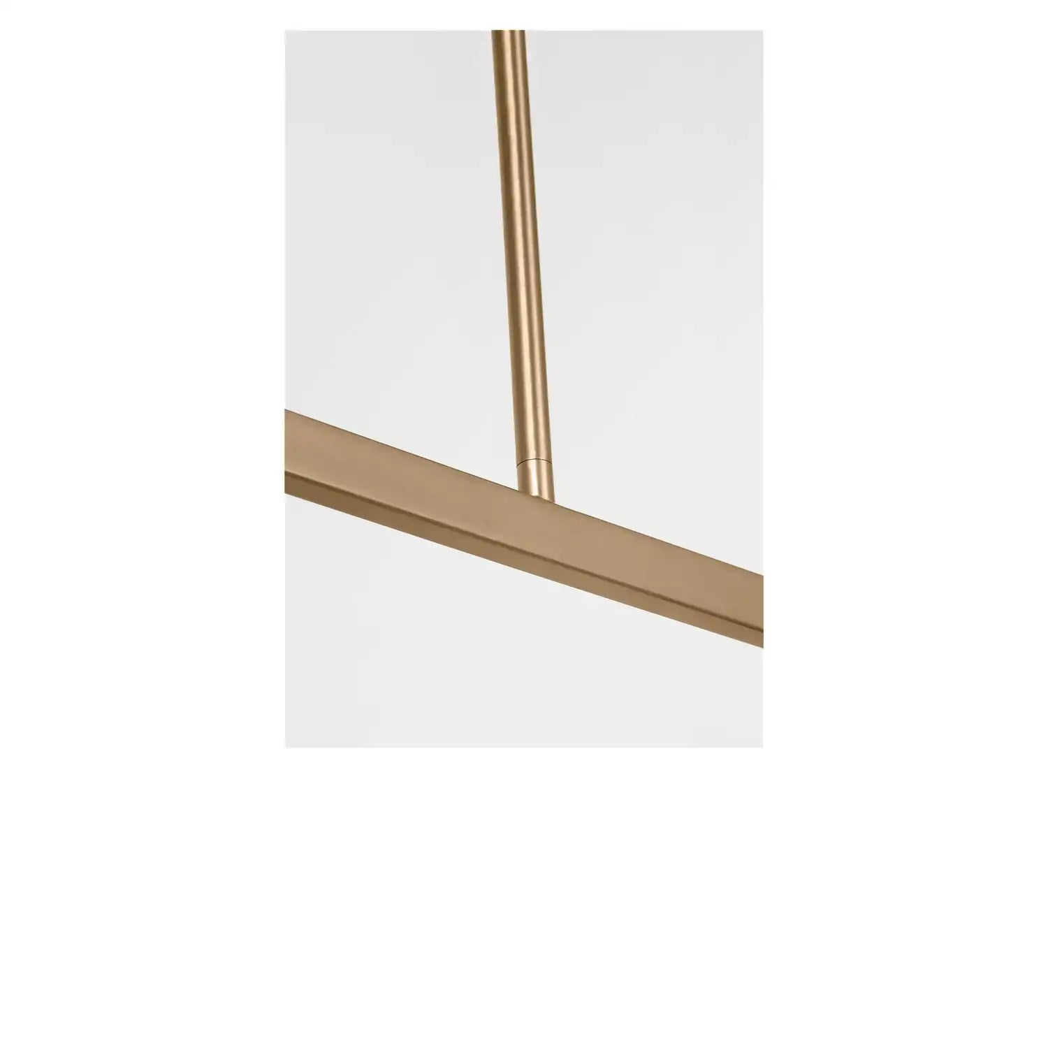 GENERATION LIGHTING, ZENTRO FOUR LIGHT LINEAR CHANDELIER, LINEAR LIGHT