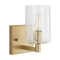 GENERATION LIGHTING, PARKER ONE LIGHT WALL / BATH SCONCE, BATH VANITY LIGHT
