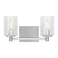 GENERATION LIGHTING, PARKER TWO LIGHT WALL / BATH, BATH VANITY LIGHT