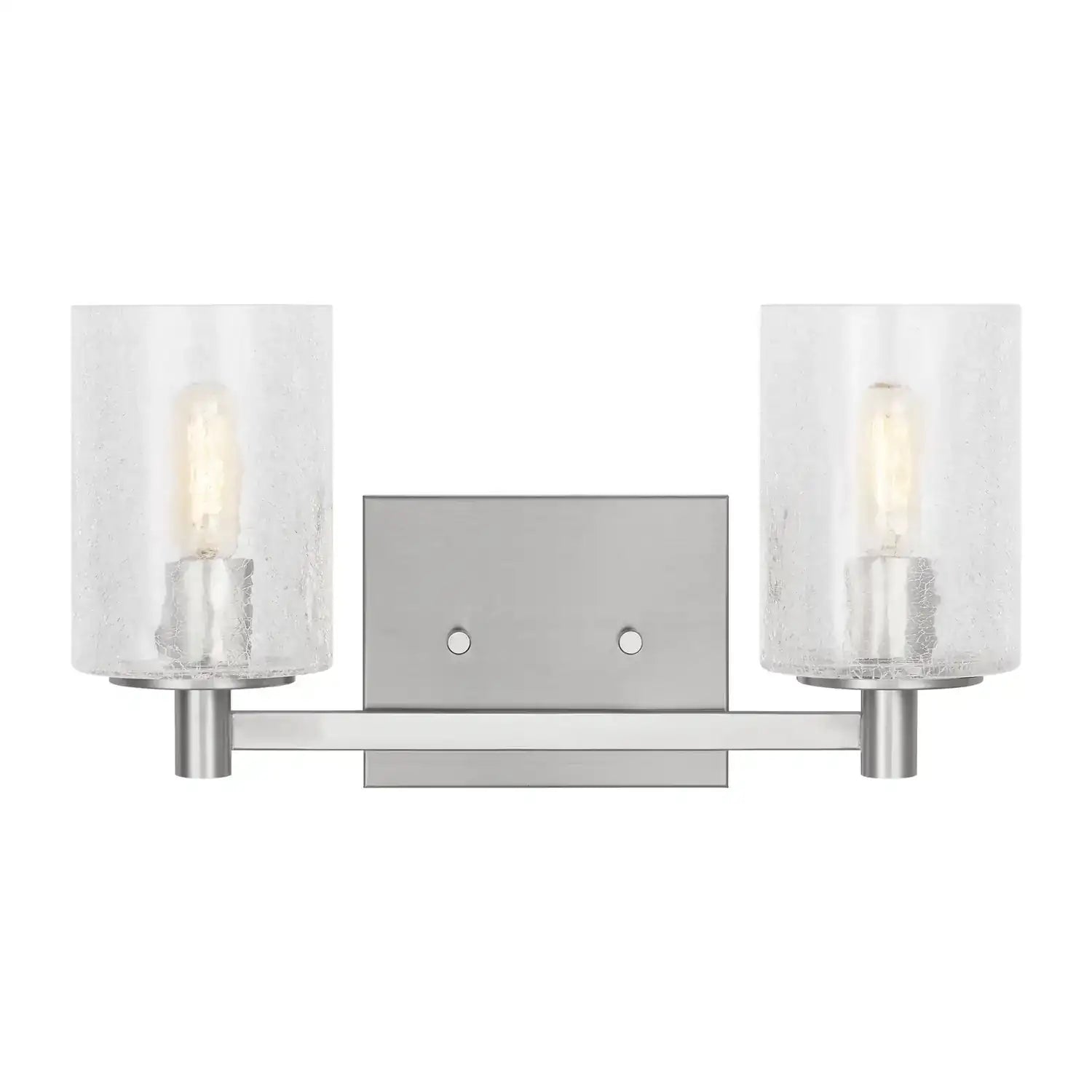 GENERATION LIGHTING, PARKER TWO LIGHT WALL / BATH, BATH VANITY LIGHT