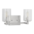 GENERATION LIGHTING, PARKER TWO LIGHT WALL / BATH, BATH VANITY LIGHT