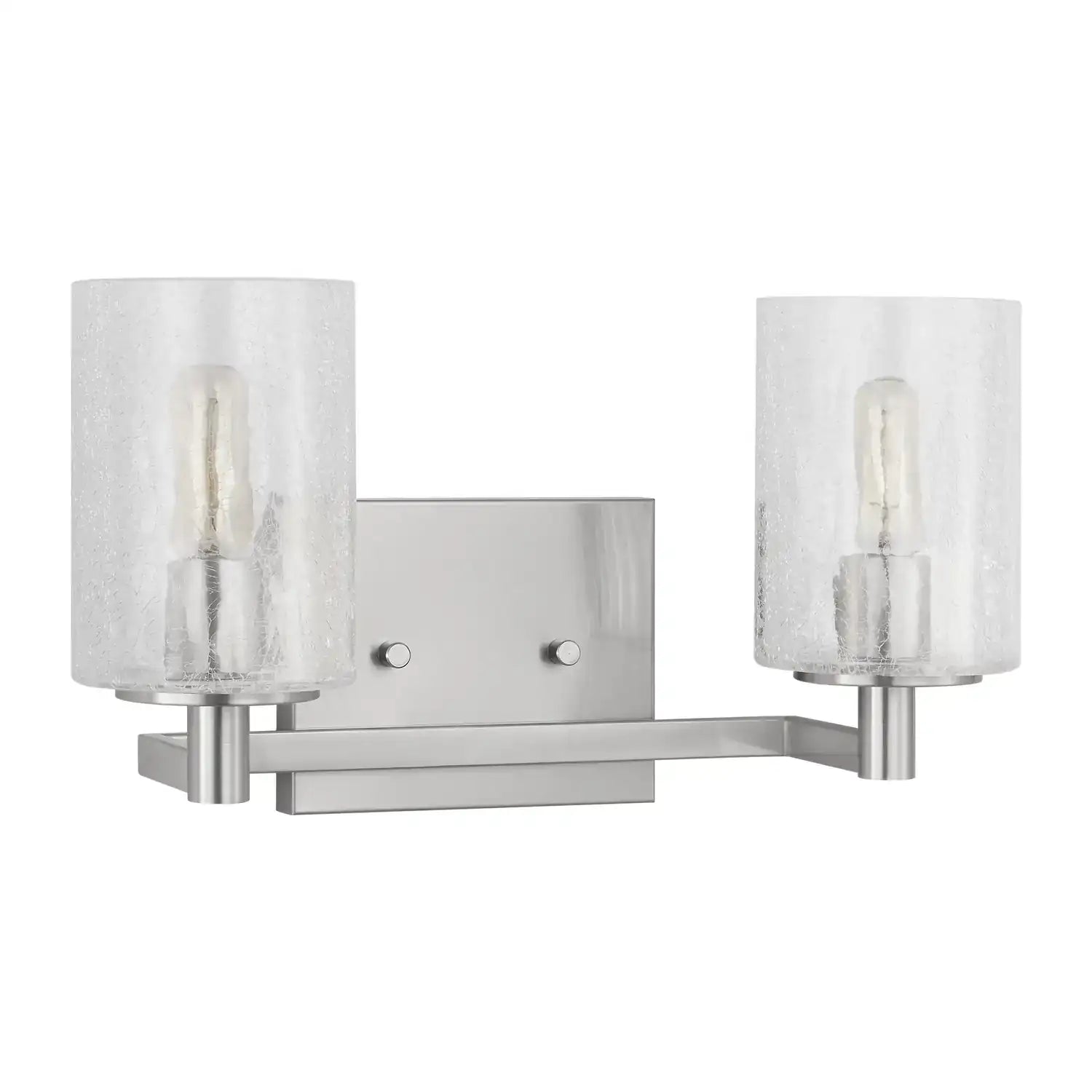 GENERATION LIGHTING, PARKER TWO LIGHT WALL / BATH, BATH VANITY LIGHT