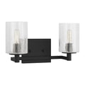 GENERATION LIGHTING, PARKER TWO LIGHT WALL / BATH, BATH VANITY LIGHT