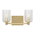 GENERATION LIGHTING, PARKER TWO LIGHT WALL / BATH, BATH VANITY LIGHT