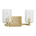 GENERATION LIGHTING, PARKER TWO LIGHT WALL / BATH, BATH VANITY LIGHT