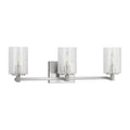 GENERATION LIGHTING, PARKER THREE LIGHT WALL / BATH, BATH VANITY LIGHT