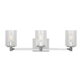 GENERATION LIGHTING, PARKER THREE LIGHT WALL / BATH, BATH VANITY LIGHT