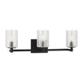 GENERATION LIGHTING, PARKER THREE LIGHT WALL / BATH, BATH VANITY LIGHT