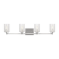GENERATION LIGHTING, PARKER FOUR LIGHT WALL / BATH, BATH VANITY LIGHT