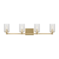 GENERATION LIGHTING, PARKER FOUR LIGHT WALL / BATH, BATH VANITY LIGHT