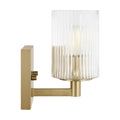 GENERATION LIGHTING, LANDO ONE LIGHT WALL / BATH SCONCE, BATH VANITY LIGHT