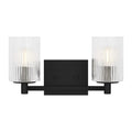 GENERATION LIGHTING, LANDO TWO LIGHT WALL / BATH, BATH VANITY LIGHT
