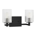 GENERATION LIGHTING, LANDO TWO LIGHT WALL / BATH, BATH VANITY LIGHT