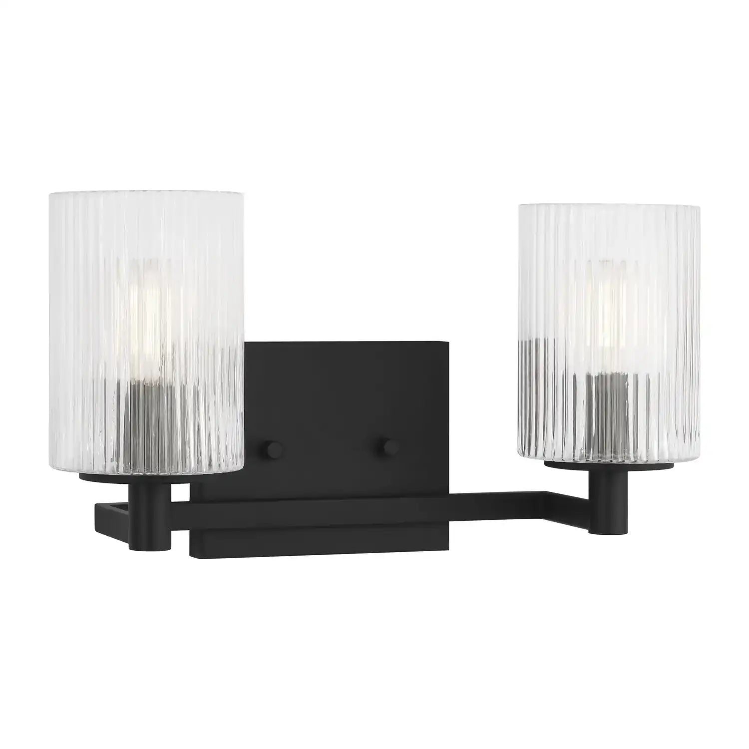 GENERATION LIGHTING, LANDO TWO LIGHT WALL / BATH, BATH VANITY LIGHT