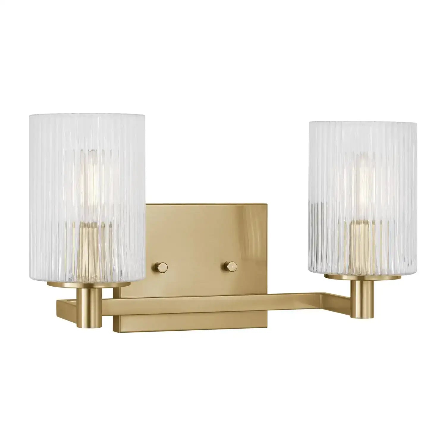 GENERATION LIGHTING, LANDO TWO LIGHT WALL / BATH, BATH VANITY LIGHT