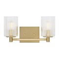 GENERATION LIGHTING, LANDO TWO LIGHT WALL / BATH, BATH VANITY LIGHT