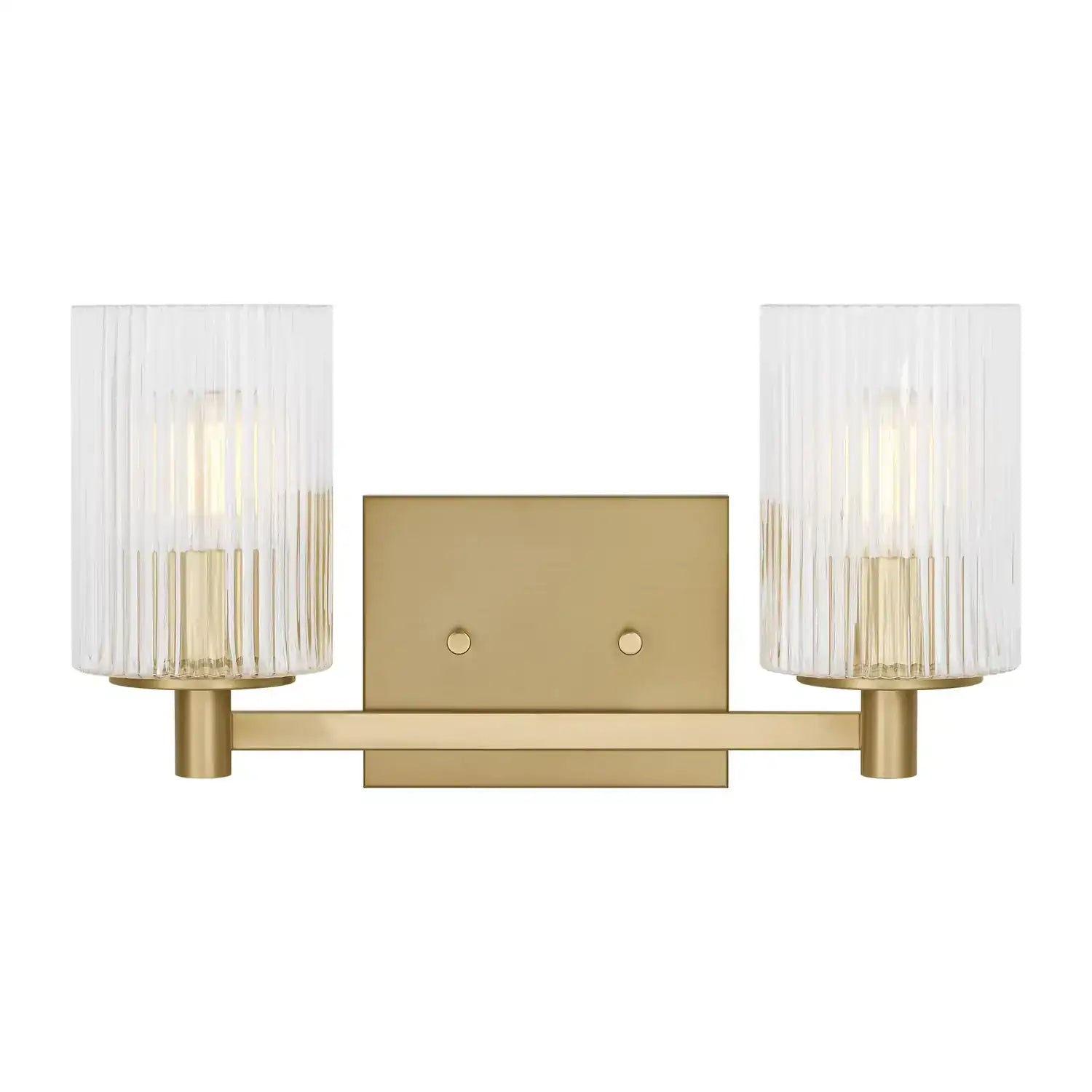 GENERATION LIGHTING, LANDO TWO LIGHT WALL / BATH, BATH VANITY LIGHT