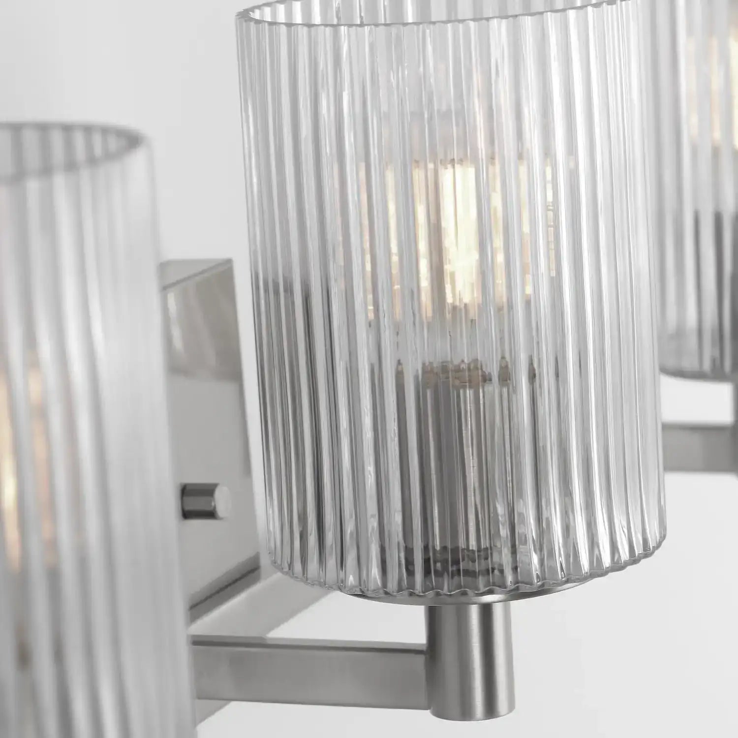 GENERATION LIGHTING, LANDO THREE LIGHT WALL / BATH, BATH VANITY LIGHT