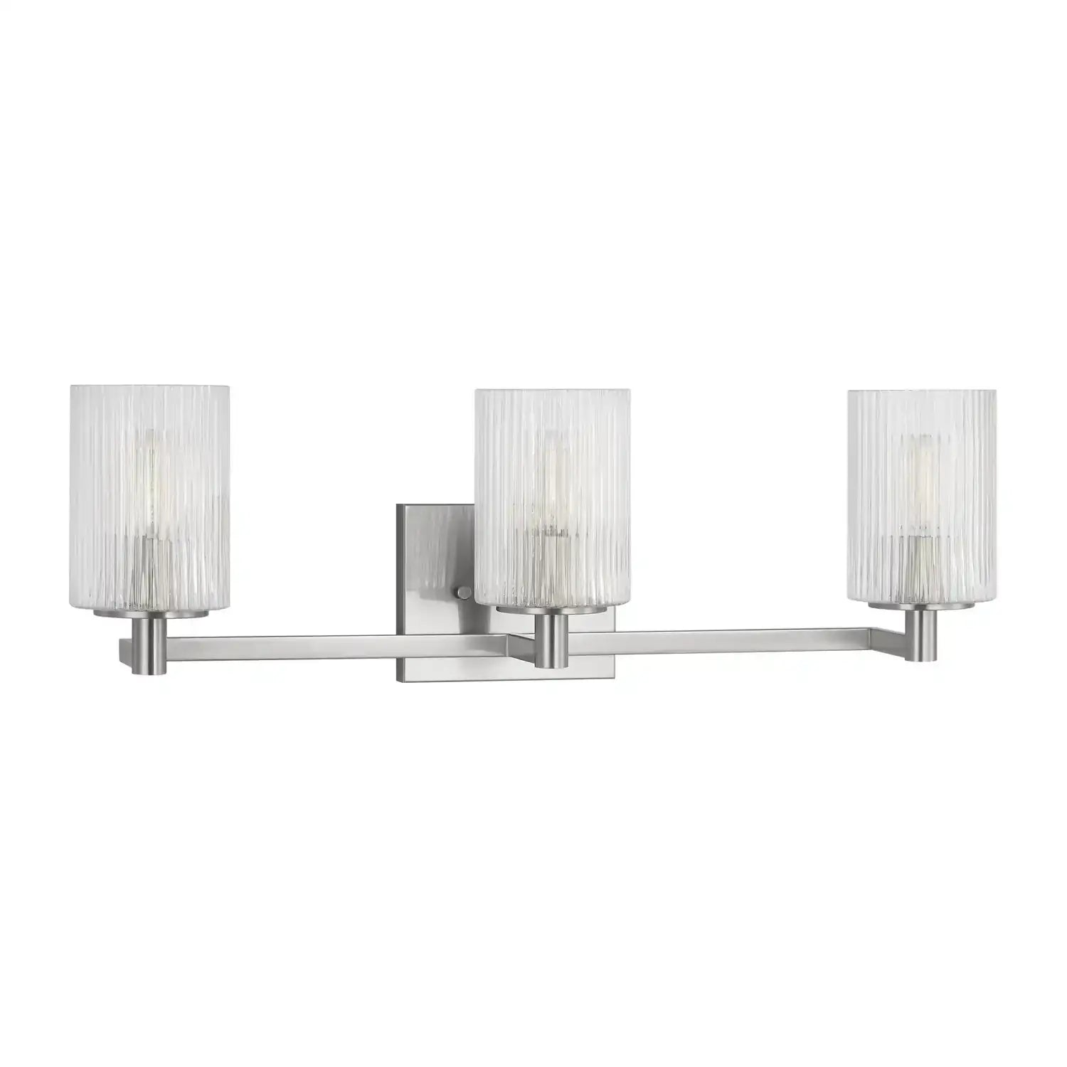 GENERATION LIGHTING, LANDO THREE LIGHT WALL / BATH, BATH VANITY LIGHT