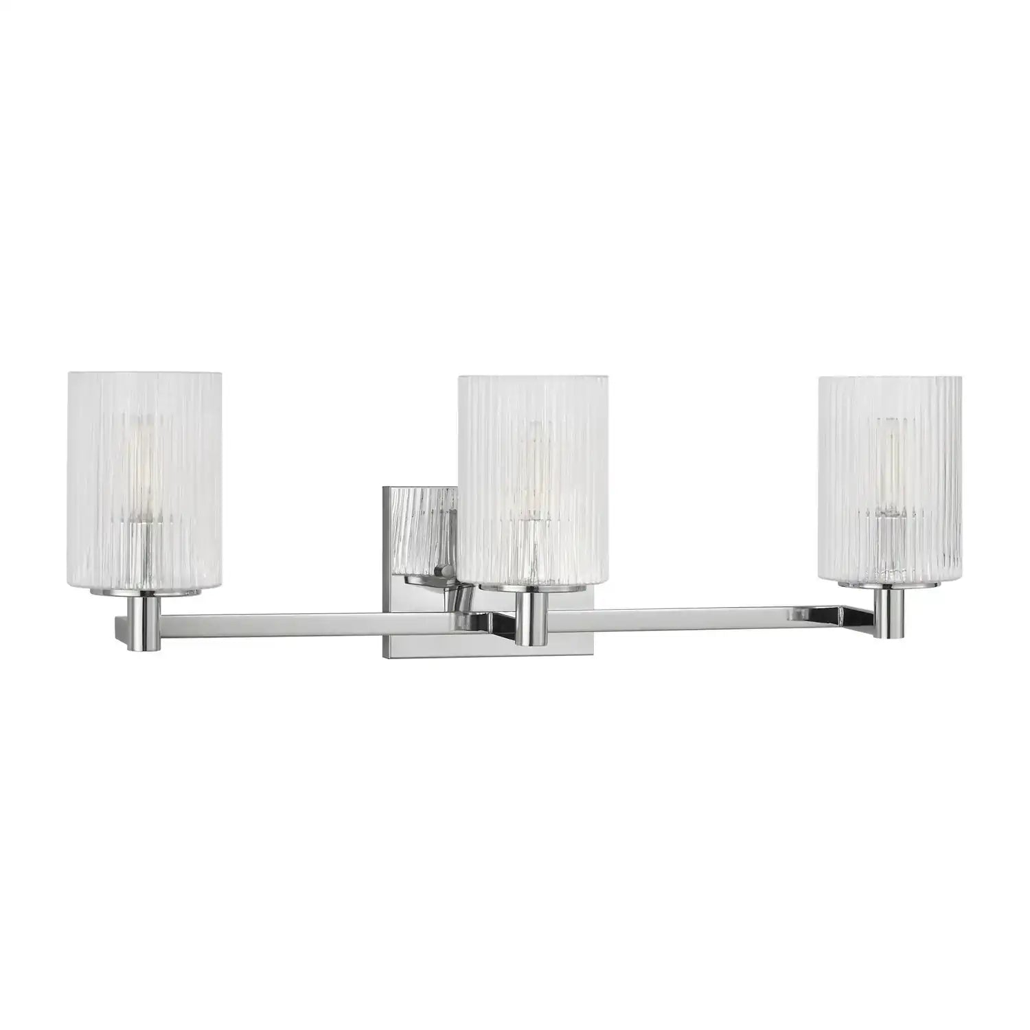 GENERATION LIGHTING, LANDO THREE LIGHT WALL / BATH, BATH VANITY LIGHT