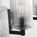 GENERATION LIGHTING, LANDO THREE LIGHT WALL / BATH, BATH VANITY LIGHT