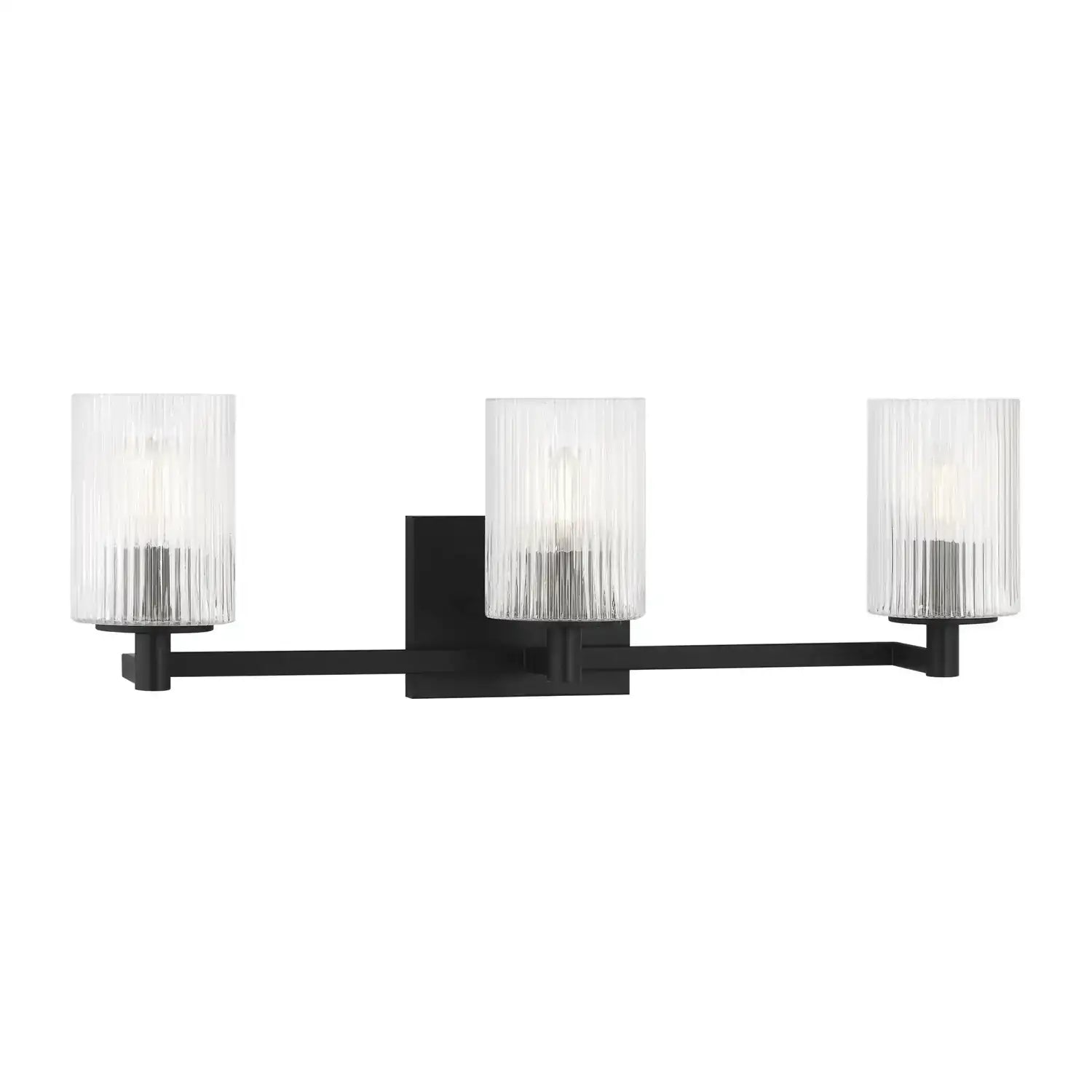 GENERATION LIGHTING, LANDO THREE LIGHT WALL / BATH, BATH VANITY LIGHT
