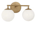 GENERATION LIGHTING, NUBE TWO LIGHT VANITY, BATH VANITY LIGHT