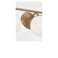 GENERATION LIGHTING, NUBE THREE LIGHT VANITY, BATH VANITY LIGHT