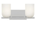 GENERATION LIGHTING, NEBLINA TWO LIGHT VANITY, BATH VANITY LIGHT