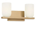 GENERATION LIGHTING, NEBLINA TWO LIGHT VANITY, BATH VANITY LIGHT