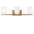 GENERATION LIGHTING, NEBLINA THREE LIGHT VANITY, BATH VANITY LIGHT